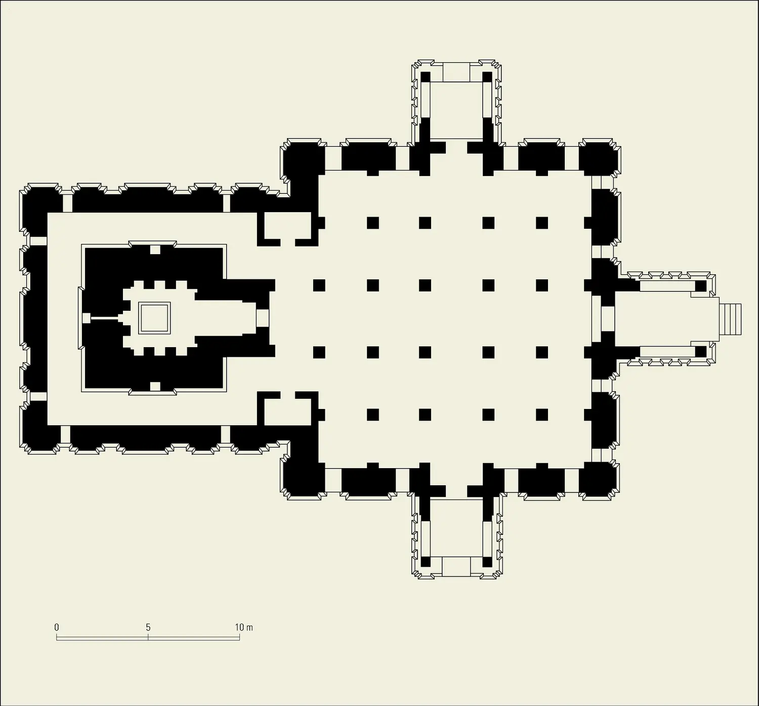 Plan du Virupaksa (Pattadakal)