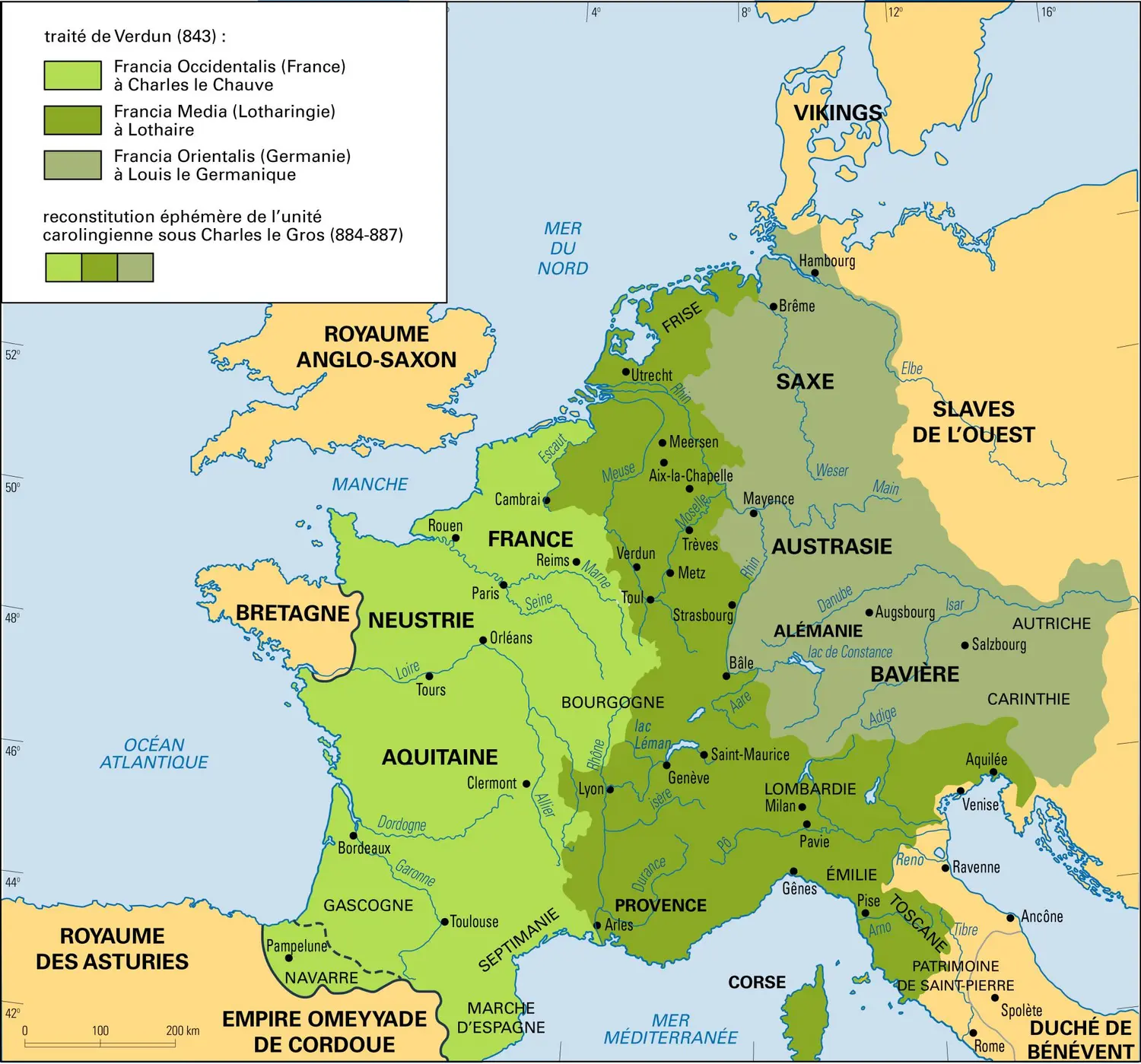 L'Occident après Charlemagne