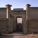 Façade du temple de Ramsès III à Thèbes, Égypte - crédits :  Bridgeman Images 