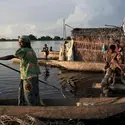 Port de Mbandaka, République démocratique du Congo - crédits : Per-Anders Pettersson/ Getty Images