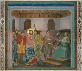 <it>Jésus devant Caïphe</it>, Giotto - crédits : Cameraphoto/ AKG-images