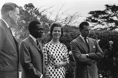Indépendance de l'Ouganda, 9 octobre 1962 - crédits : Albert McCabe/ Hulton Royals Collection/ Getty Images