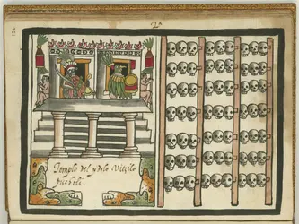 Codex Tovar - crédits : John Carter Brown Library, Box 1894, Brown University, Providence, R.I. 02912 ; CC BY-SA 4.0 
