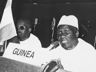 Ahmed Sékou Touré, vers 1963 - crédits : Keystone/ Hulton Archive/ Getty Images