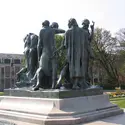 Monument aux bourgeois de Calais, A. Rodin - crédits : Simon Bilbault