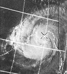 Le cyclone de Bhola, le 12 novembre 1970 - crédits : NOAA