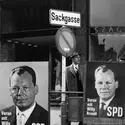 Campagne électorale de Willy Brandt, 1961 - crédits : Keystone/ Hulton Archive/ Getty Images