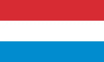 Luxembourg : drapeau - crédits : Encyclopædia Universalis France