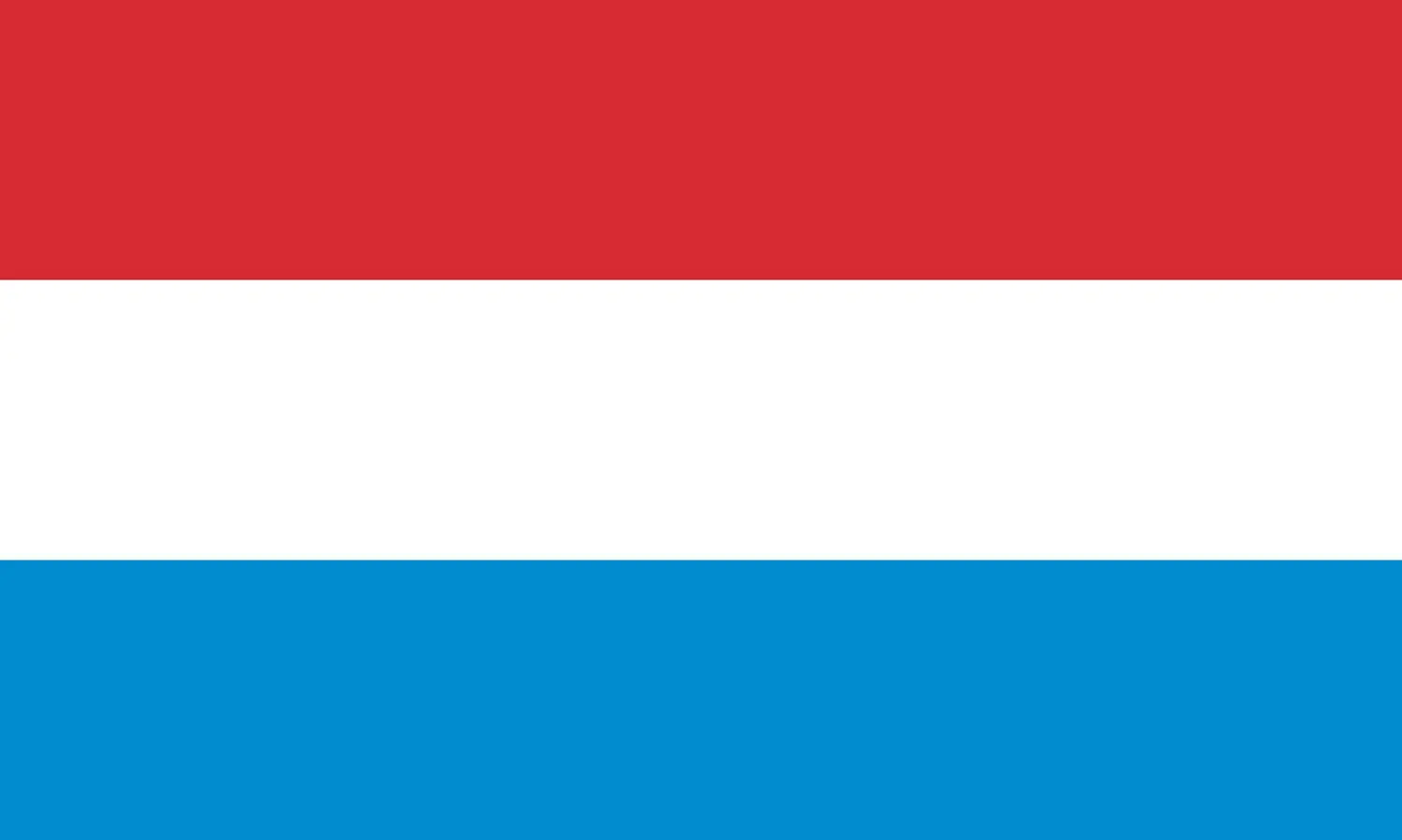 Luxembourg : drapeau