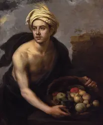 <it>Jeune Homme à la corbeille de fruits, allégorie de l'Été</it>, B. E. Murillo - crédits : AKG-images