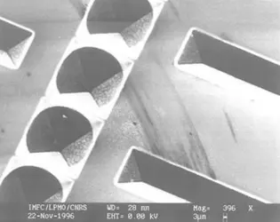 Microsystèmes : procédé d'usinage anisotrope du silicium - crédits : D.R./ FEMTO-ST, Besançon