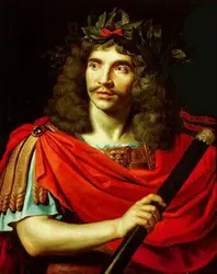 <em>Molière (1622-1673) dans le rôle de César de </em>La Mort de Pompée<em> de Corneille</em>, N. Mignard - crédits : Erich Lessing/ AKG-images