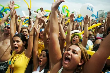 Rio de Janeiro élue ville olympique 2016 - crédits : Luciana Whitaker/ LatinContent/ Getty Images