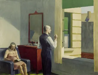 <it>Hôtel près d'une voie ferrée</it>, E. Hopper - crédits : AKG-images