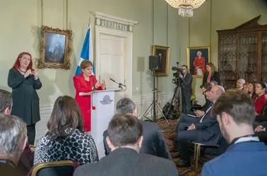 Démission de la Première ministre écossaise Nicola Sturgeon, 2023 - crédits : Pool/ Getty Images/ AFP
