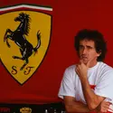 Alain Prost, 1990 - crédits : Patrick Behar/ Corbis/ Getty Images