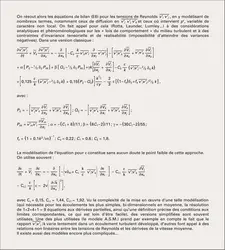 Les équations de la turbulence et leurs fermetures au second ordre - crédits : Encyclopædia Universalis France