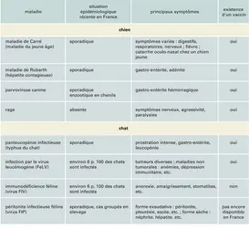 Maladies virales du chien et du chat en France: situation épidémiologique - crédits : Encyclopædia Universalis France