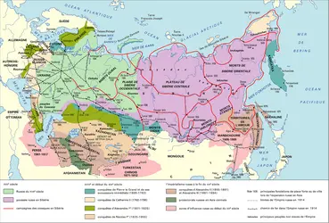 Russie, formation de l'empire - crédits : Encyclopædia Universalis France