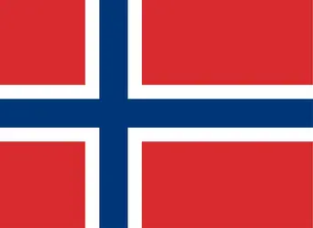 Norvège : drapeau - crédits : Encyclopædia Universalis France