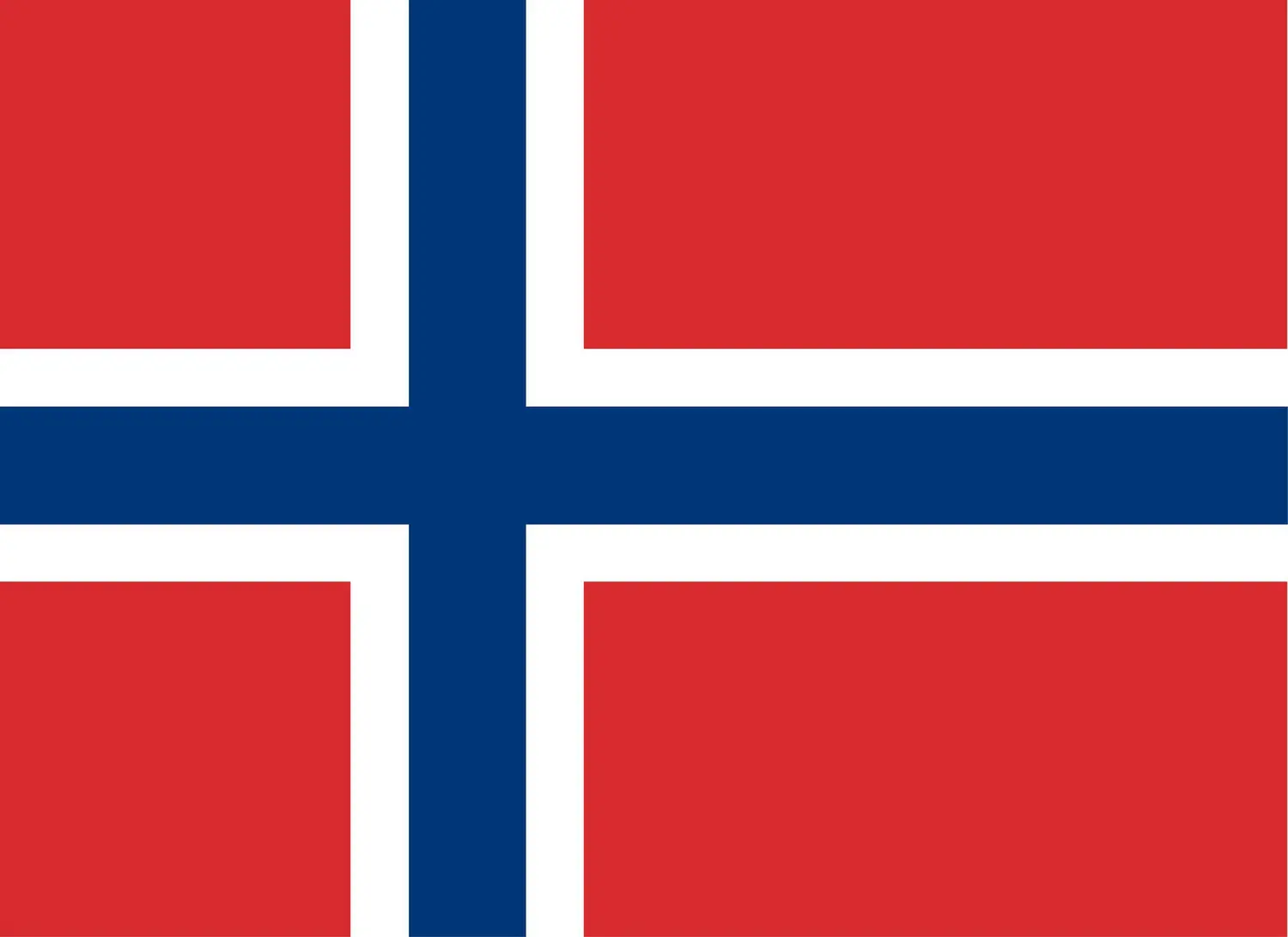 Norvège : drapeau