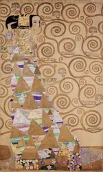 L'Attente, G. Klimt - crédits : MAK-Österreichisches Museum für angewandte Kunst, Vienne