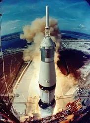 Apollo-11 : le lancement - crédits : N.A.S.A.