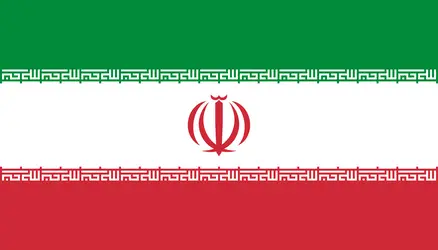 Iran : drapeau - crédits : Encyclopædia Universalis France