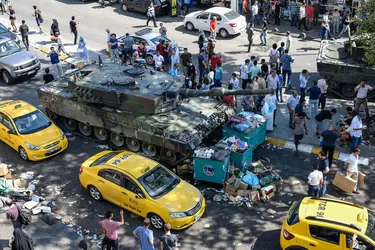 Tentative de putsch en Turquie, 2016 - crédits : Defne Karadeniz/ AFP