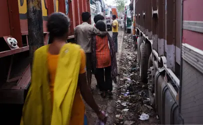 Routiers, prostituées et sida en Inde - crédits : Andrew Caballero-Reynolds/ AFP