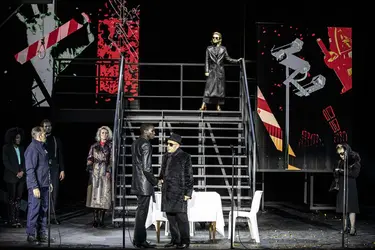 <em>L’Opéra de quat’sous</em> de B. Brecht et K. Weill, mise en scène de Thomas Ostermeier - crédits : Jean-Louis Fernandez