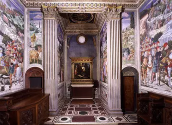Chapelle du palais, Medici-Riccardi, Michelozzo di Bartolomeo - crédits :  Bridgeman Images 
