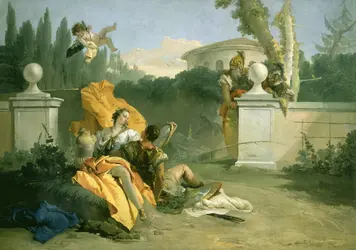 <it>Renaud et Armide surpris par Charles et Ubald</it>, G. Tiepolo - crédits : Cameraphoto/ AKG-images