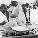 Leaders du Parti du Congrès indien, 1938 - crédits : Keystone/ Hulton Archive/ Getty Images