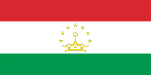 Tadjikistan : drapeau - crédits : Encyclopædia Universalis France