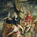 <it>La Majorité de Louis XIII. La reine remet les affaires au roi, le 20 octobre 1614</it>, P. P. Rubens - crédits :  Bridgeman Images 