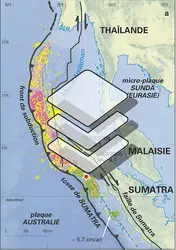 Séismes et subduction - crédits : Encyclopædia Universalis France