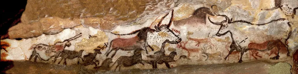 Aurochs et chevaux, Lascaux - crédits : Fine Art Images/ Heritage Images/ Getty Images