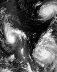 Typhons - crédits : J. Schmaltz/ Modis Rapid Response Team/ NASA GSFC