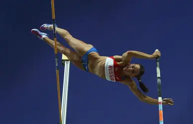 Elena Isinbaeva - crédits : Alexander Hassenstein/ Bongarts/ Getty Images