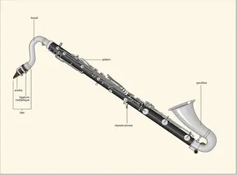 Clarinette basse - crédits : Encyclopædia Universalis France