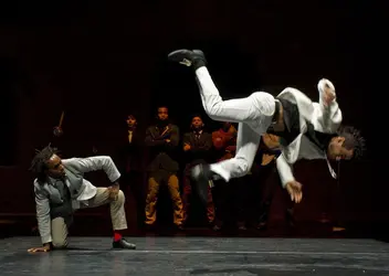 <em>Käfig Brasil</em>, spectacle de Mourad Merzouki - crédits : M. Cavalca