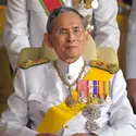 Le roi Bhumibol - crédits : Pornchai Kittiwongsakul/ AFP