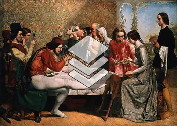 <it>Lorenzo et Isabella</it>, J. E. Millais - crédits :  Bridgeman Images 