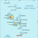 Vanuatu : carte physique - crédits : Encyclopædia Universalis France