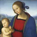 <em>Madone à l’enfant</em>, Pérugin
 - crédits : Courtesy National Gallery of Art, Washington