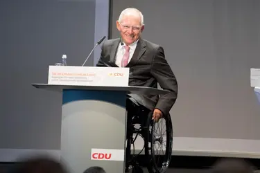 Wolfgang Schäuble - crédits : Christoph Morin/ Bloomberg/ Getty Images