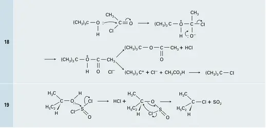 Réactions 18 et 19 - crédits : Encyclopædia Universalis France