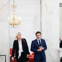 Marine Le Pen et Emmanuel Macron - crédits : Jeanne Accorsini/ Pool/ ABACA