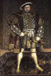 <it>Henry VIII</it>, Hans Holbein le Jeune - crédits :  Bridgeman Images 